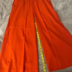 NWT Large petite Loft flare summer pants